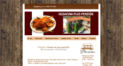Desktop Screenshot of husacinaplus.sk